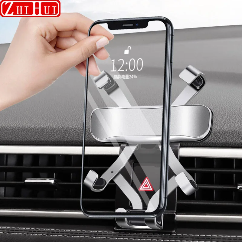 car styling mobile phone holder for škoda skoda octavia superb spaceback rapid 2013 2020 air vent mount gravity bracket stand free global shippin