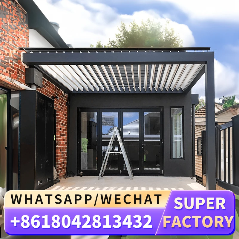 Новый дизайн уличный непромокаемый солнцезащитный складной беседка