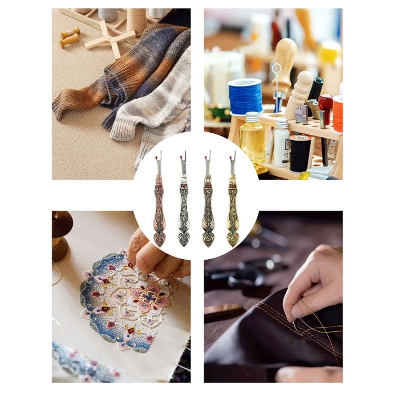 Винтажный вспарыватель швов швейный инструмент устройство для удаления ниток