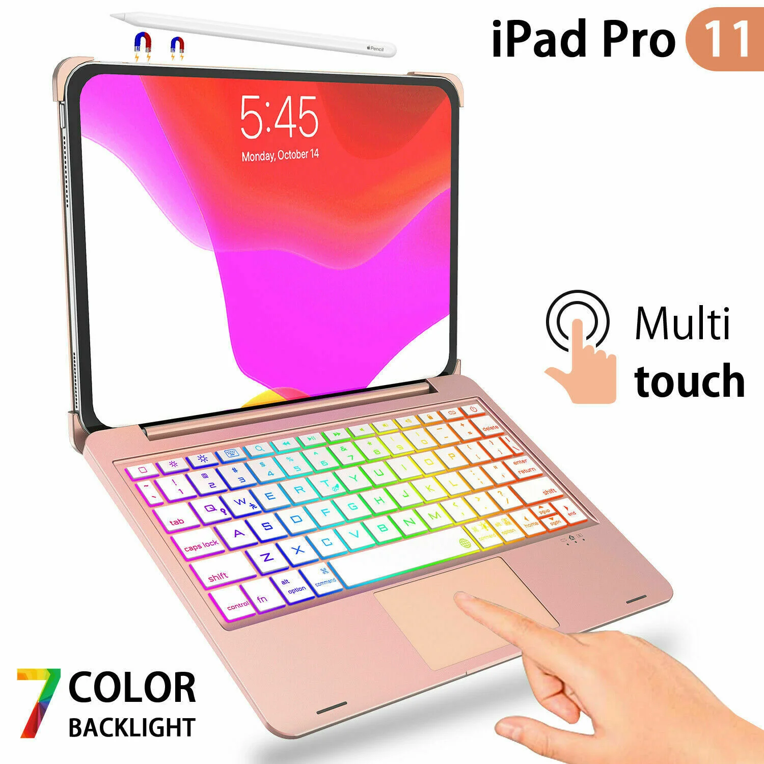 

Magic Keyboard For iPad Air 4 keyboard Case for Pro 11 12.9 2018 2120 4th Generation Touchpad