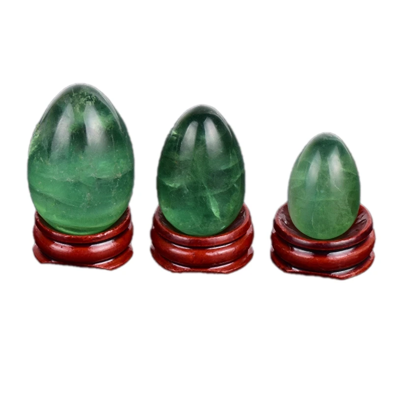 

Yoni Egg Natural Stone Jade Crystal Egg Mineral Ball Exercise Pelvic Floor Muscle Vaginal Health Care Massage