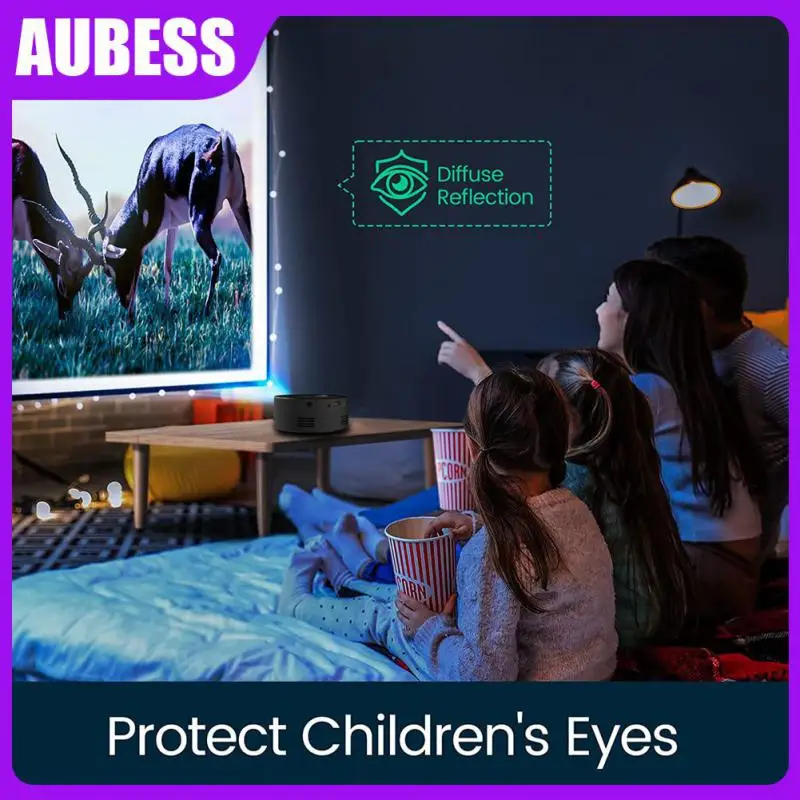 

Portable Yt200 Screen Projector 30000 Hours 1920*1080 Resolution Mobile Video Projector Home Theater Media Player Mini Led Yt200