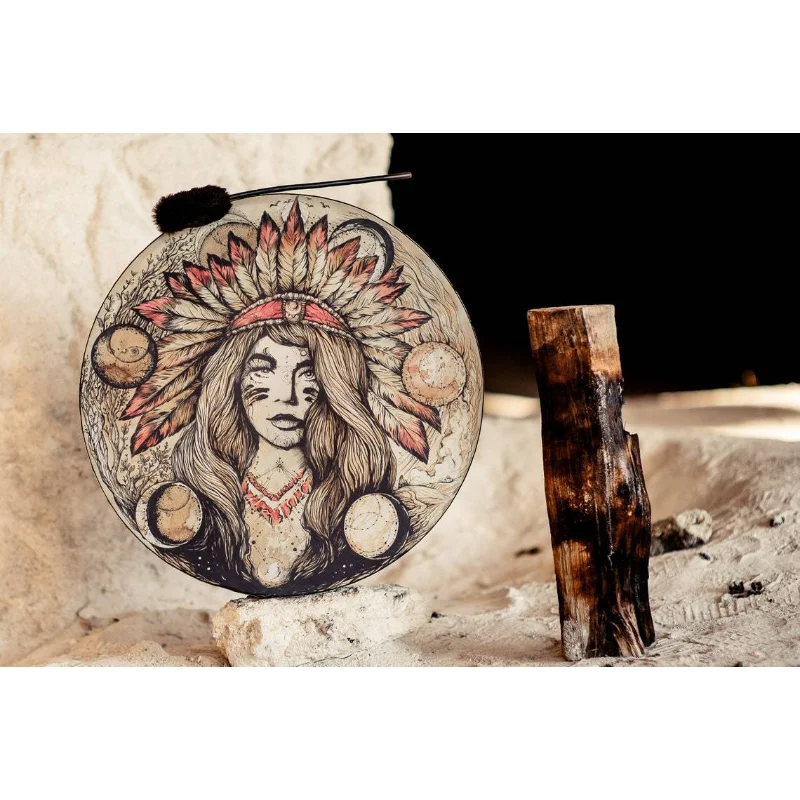 

Independence Station Indian Drum Handmade Decoration Crafts Home Decoration