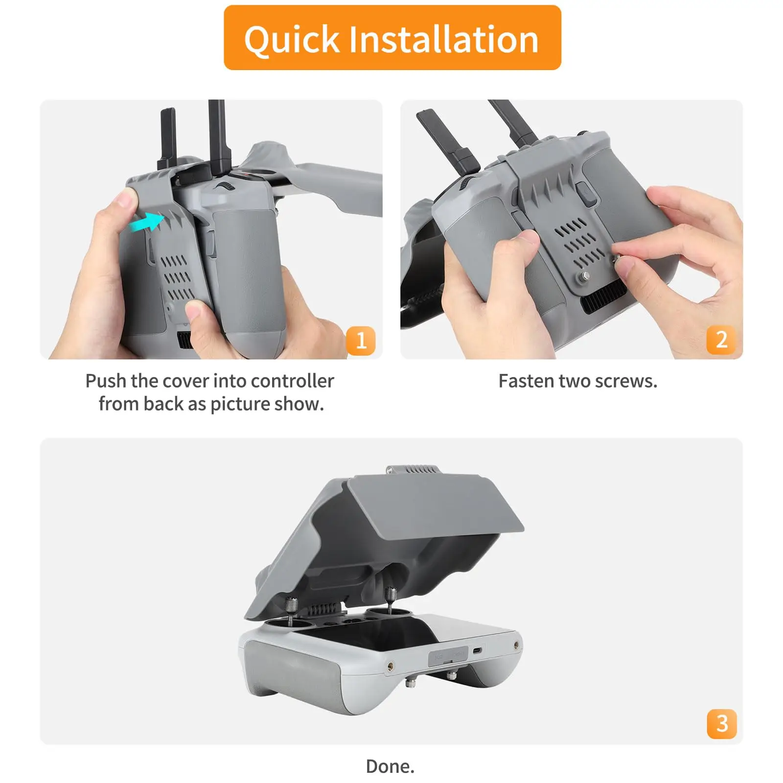 Солнцезащитный Козырек Для DJI Mini 4 Pro Защитный Чехол Джойстика Аксессуар
