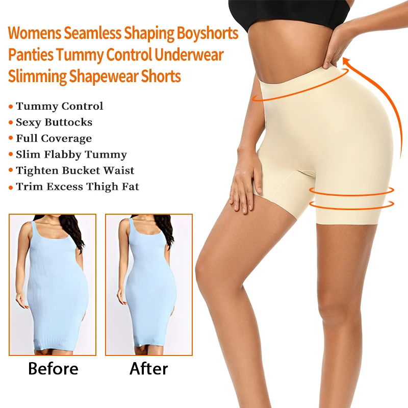 Women Shaper Corset Panties Seamless Body Shapewear Waist Trainer Butt lifter Anti Chafing Slimming Underwear for Weight Loss