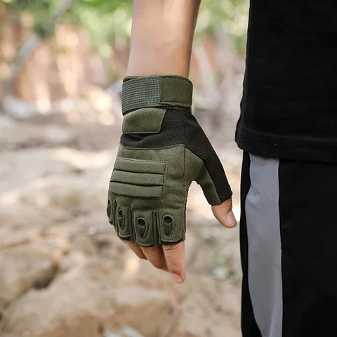 Tactical Fingerless Gloves