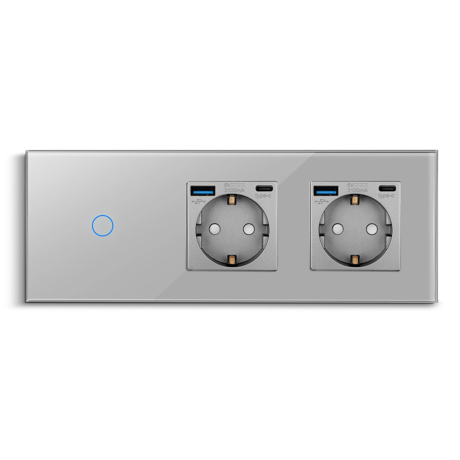 

Розетка Bingoelec с USB Type-C