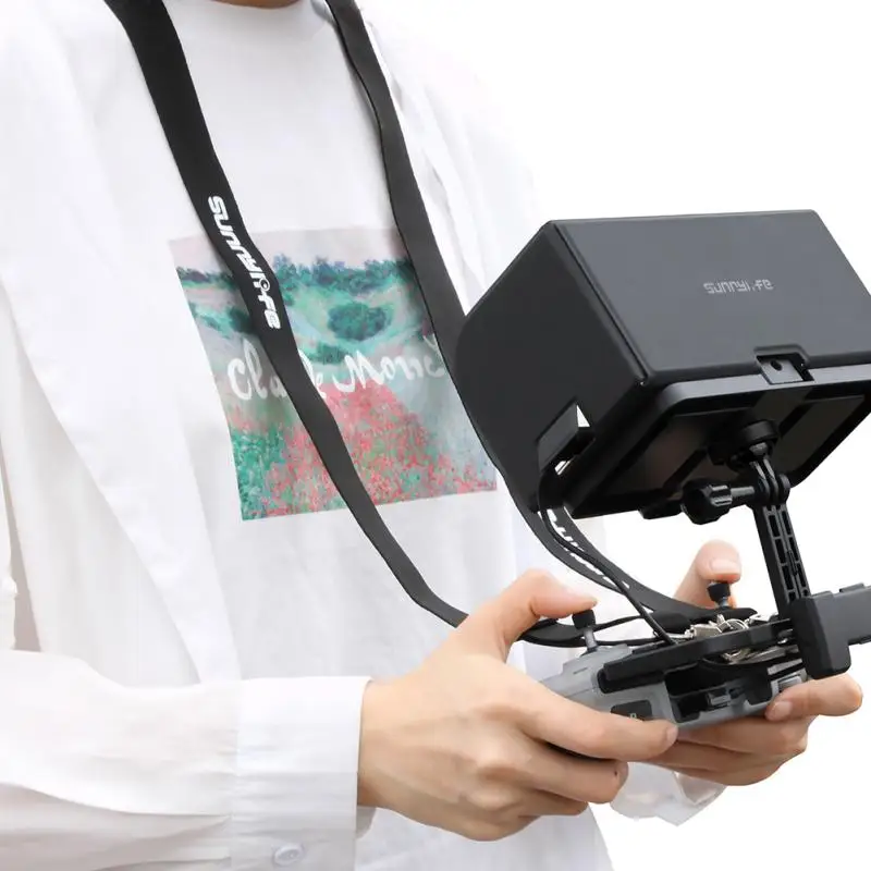

Holder Dual-hook Strap Remote Controller Neck Shoulder Strap Adjustable Universal Rope Strap Belt For Dji Mini 3 /mavic 2