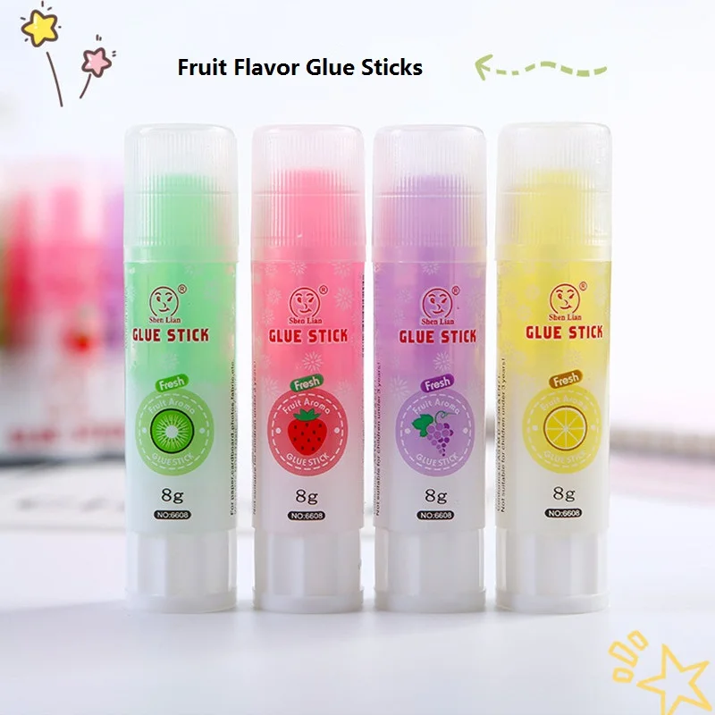 

Булаен милые желейные цветные клей-карандаши