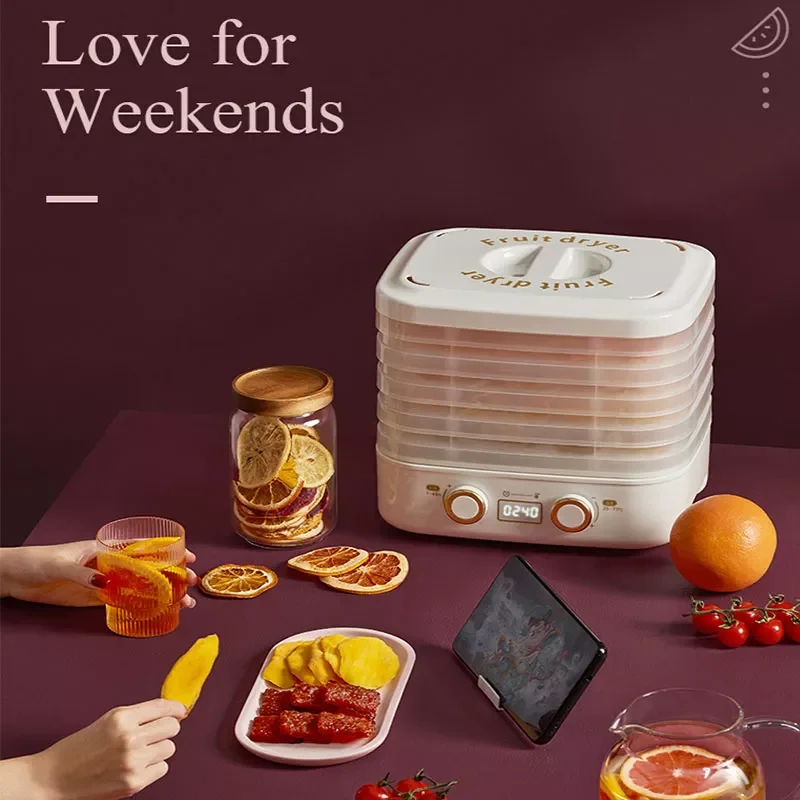 5 Layers Fruit dryer Pet Snacks Flower Tea Herbs Drying machine dehydrator Timing Temperature controlable