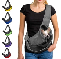 dog shoulder bag carrier pet cat outdoor shoulder bag cross body on the back many ways wear pet chest bag pets accessories