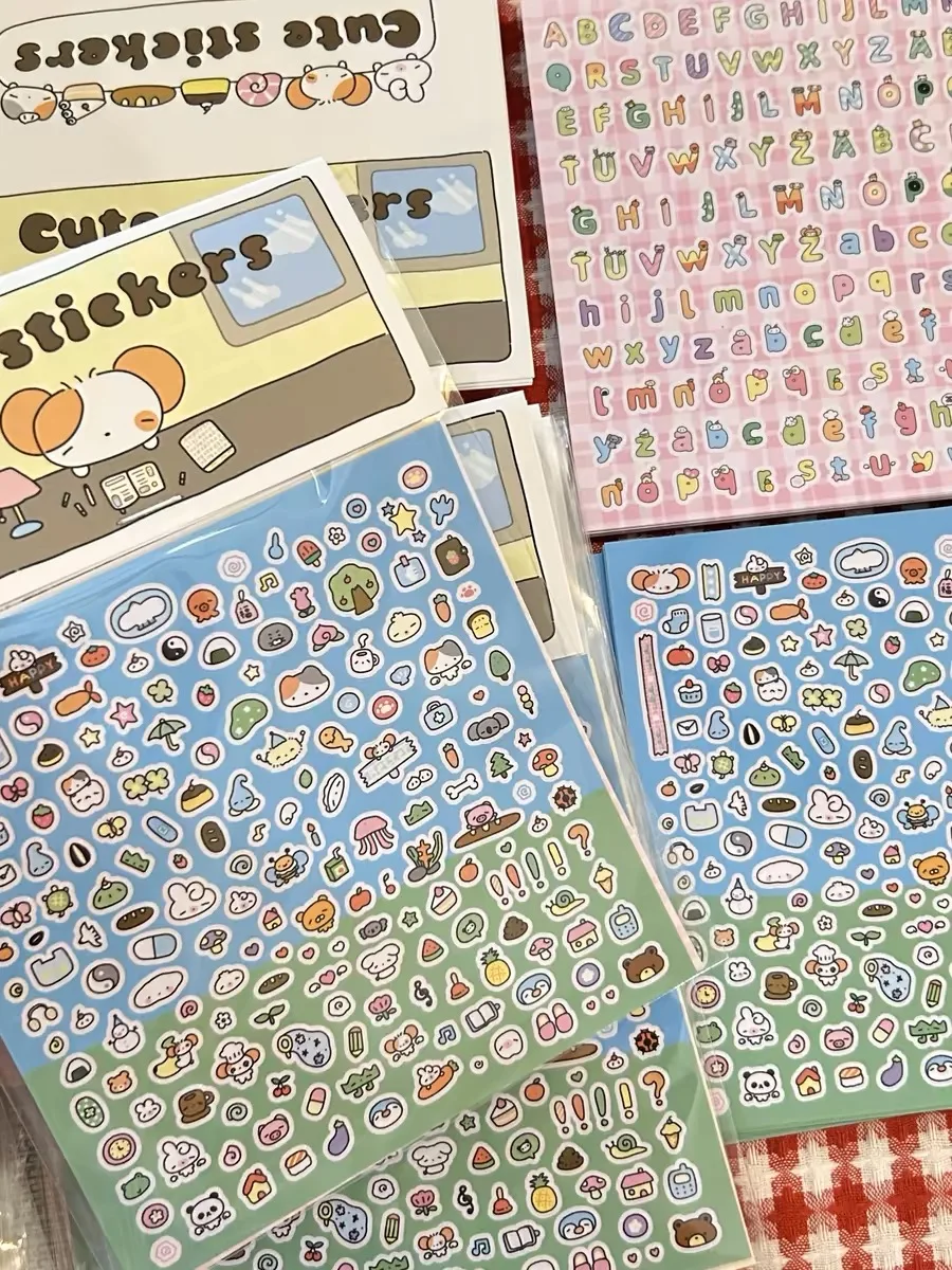 Канцелярские стикеры в ассортименте