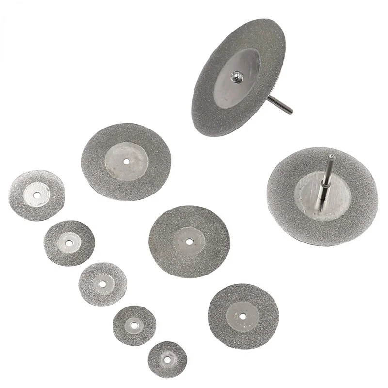 

16-66mm 10pcs Mini Diamond Cutting Disc Grinding Wheel Rotary Circular Saw Blade Abrasive Power Tool Accessories Circular Saw