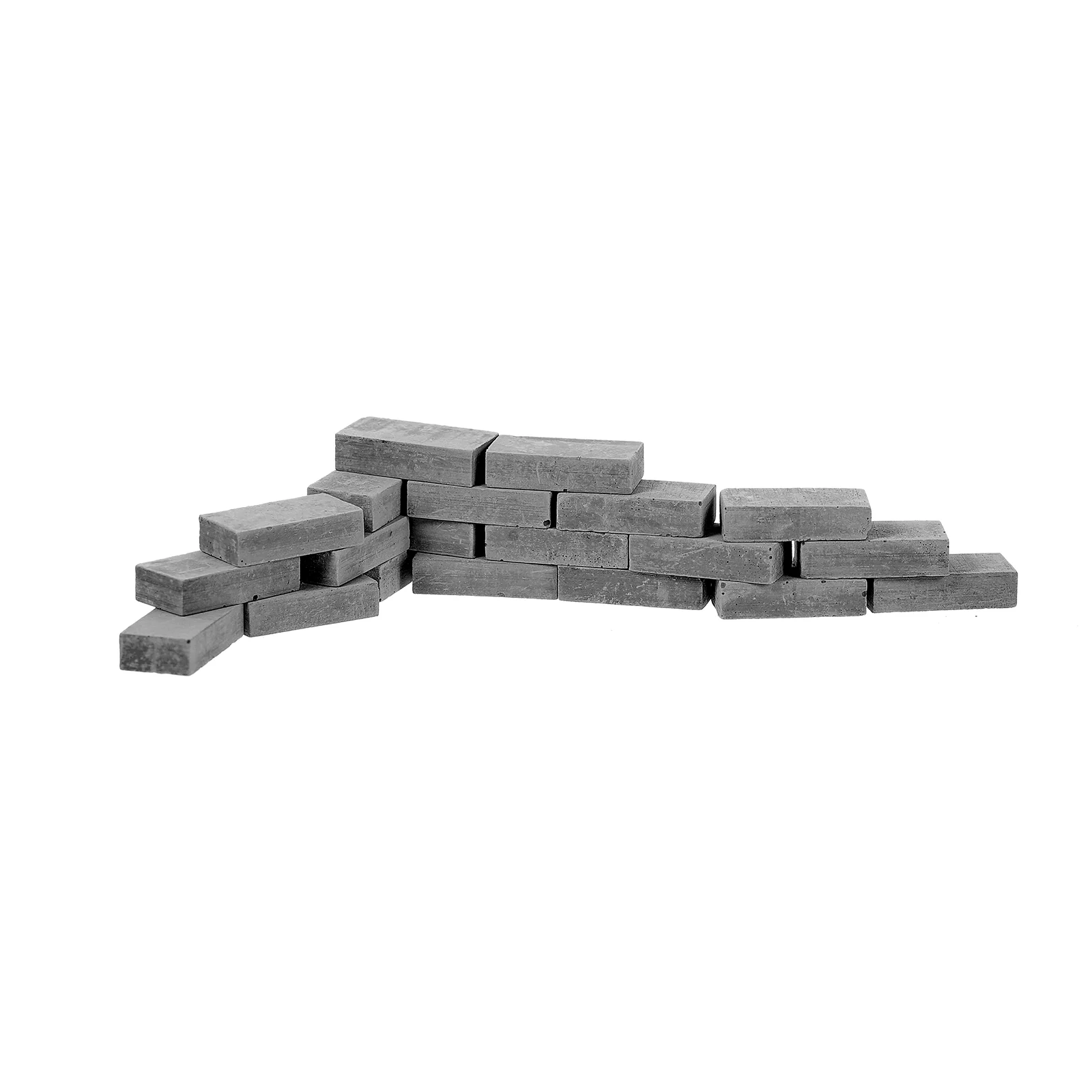 

20 Pcs DIY Miniature Brick Model Simulation Brick Models Rectangle Shape Brick Model