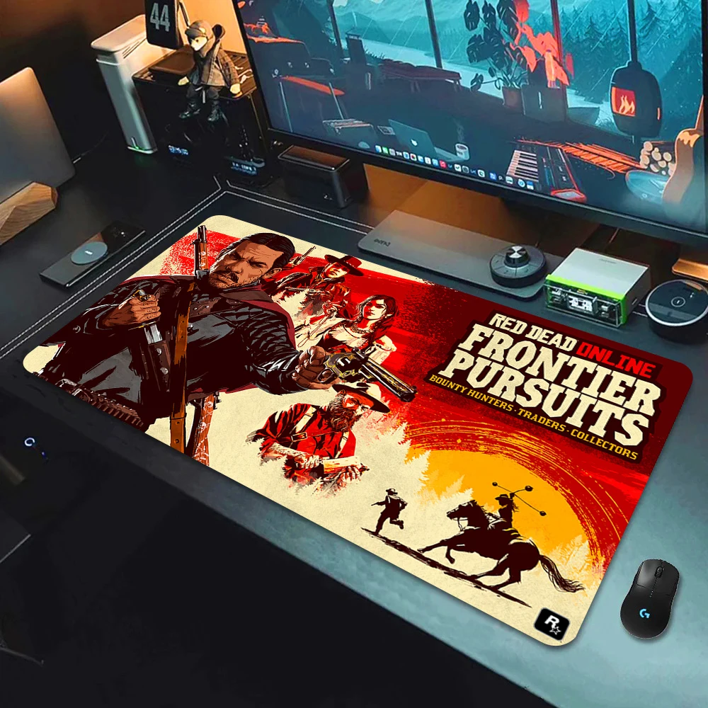 Милый коврик для мыши в стиле аниме Xxl компьютерные аксессуары резиновый игровой