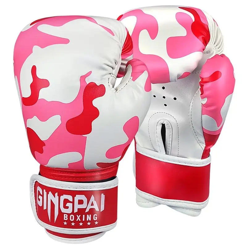 

Горячая Распродажа 1 пара детский подарок детский кикбоксинг тренировочный боксерский мешок спортивные боевые перчатки ММА Боксерские перчатки
