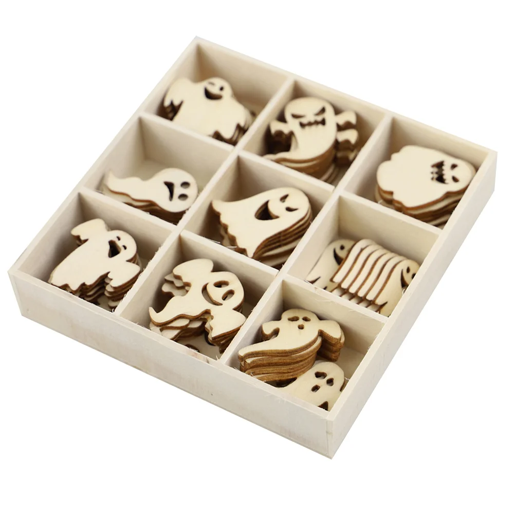

Wooden Cutouts Wood Hanging Ornaments Crafts Chips Blank Decorations Ghosthandiworks Ornament Tags Slices Diy Pumpkin Slice