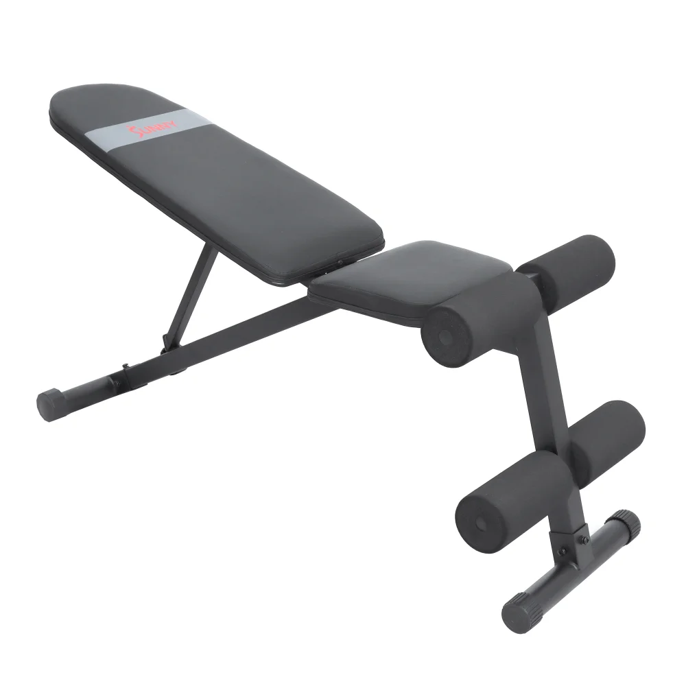 

Sunny Health & Fitness Adjustable Incline / Decline Weight Bench - SF-BH620038 gym equipment for home
