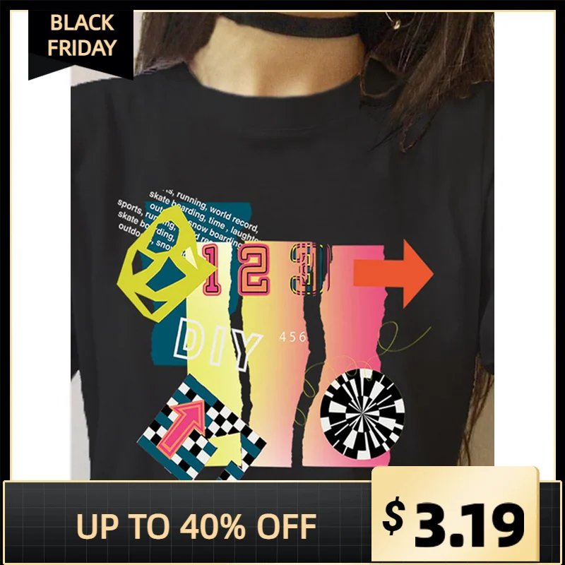 

Women T-shirts O-neck Holiday Fun Tops Ladies Casual Basic Short Sleeve Shirt For Woman Summer 2022 Lady Top Tee Women's Clothes