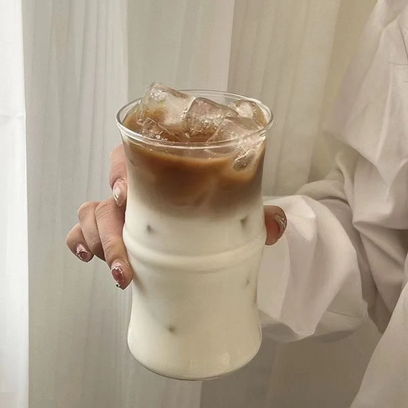 1 шт. 415 мл Бамбуковая форма креативный цвета шампанского американский латте