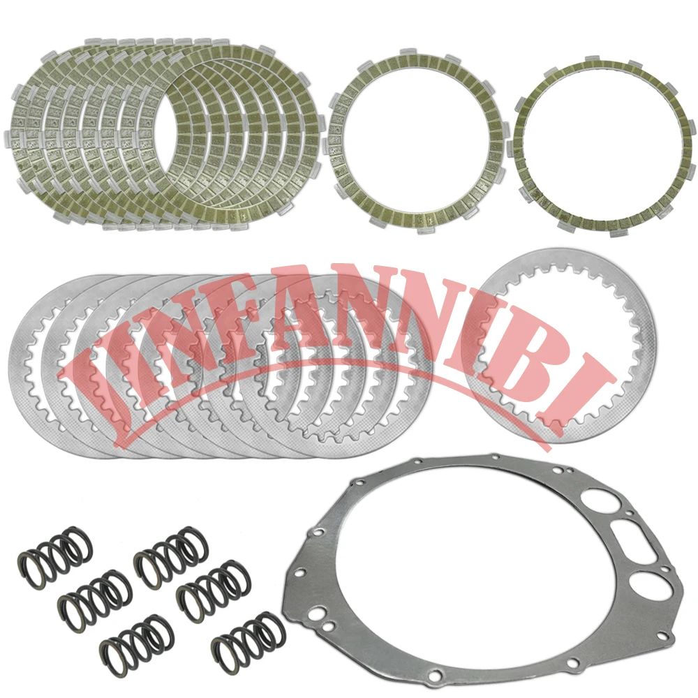 

Диски сцепления с пружинами и прокладкой для Suzuki Hayabusa 1300 GSX1300RZ 2002, 2003, 2004, 2005, 2006, 2007