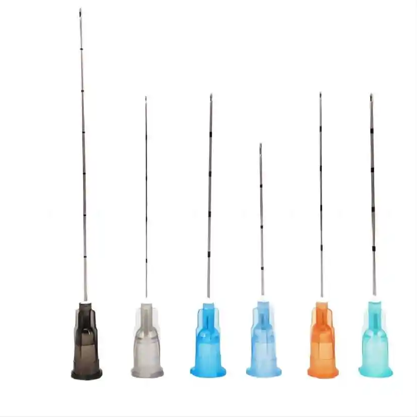 Высококачественная Корейская тонкая микро-тугая игла Canula 14 г 90 мм канюля с тупым