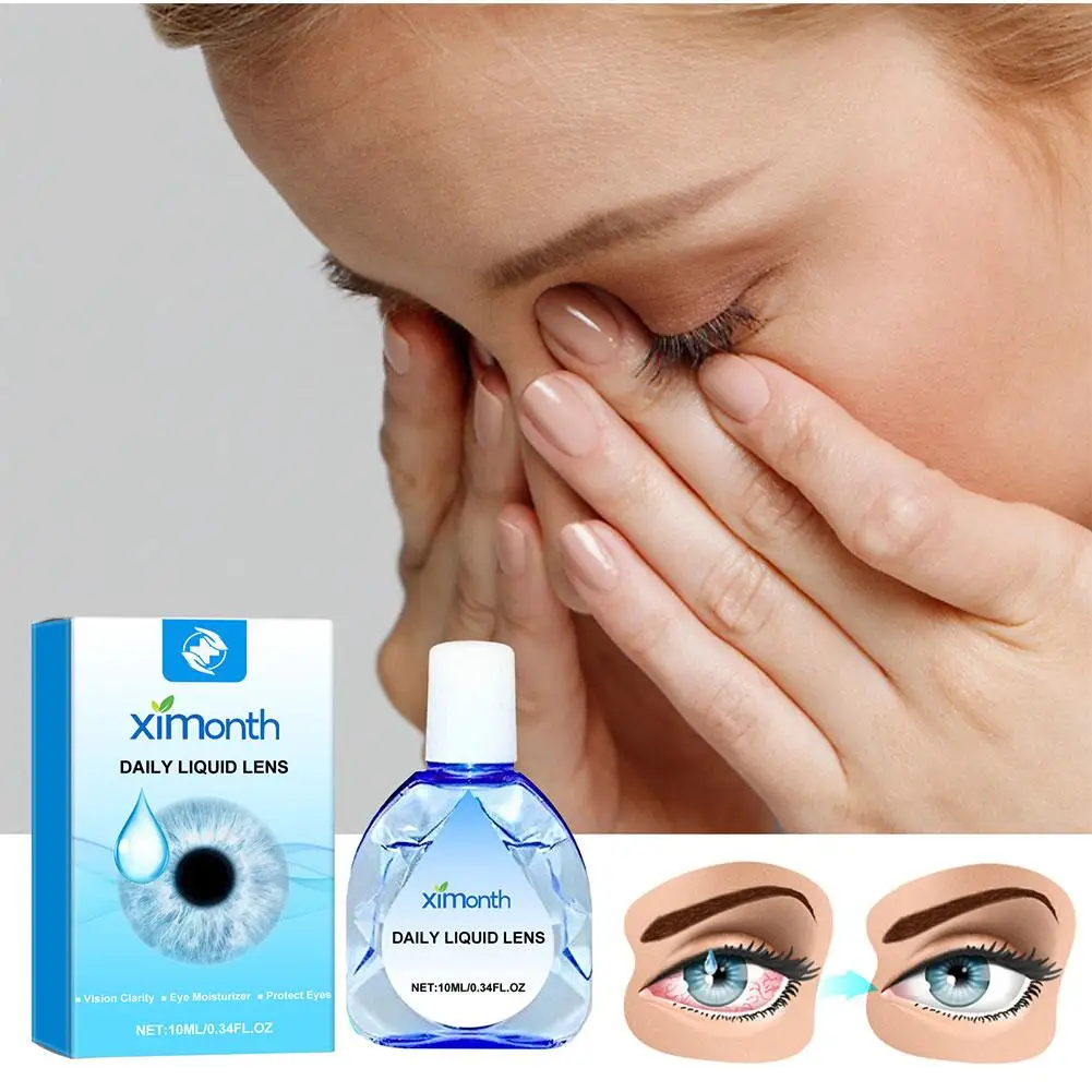 Новинка при дальнозоркости visionregain Eye Drops Очищение глаз снятие дискомфорта массаж