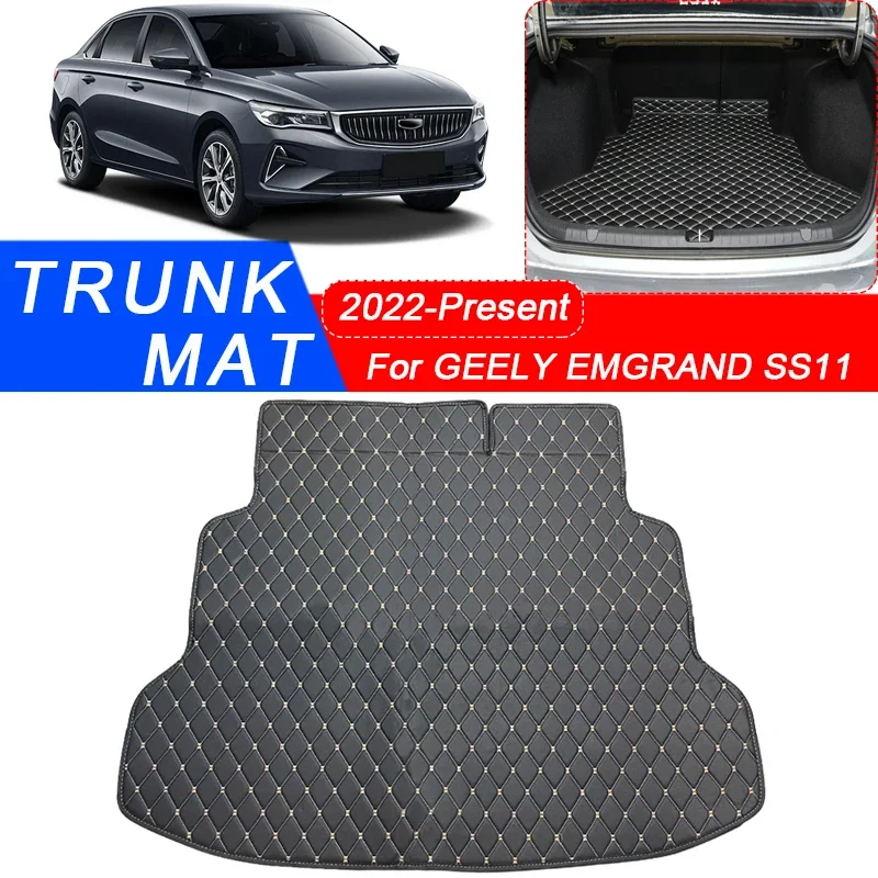 Оригинальный коврик для багажника автомобиля GEELY EMGRAND SS11 2022-2025 водонепроницаемый