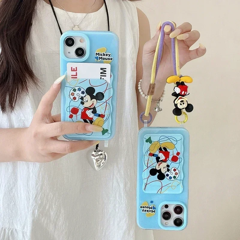 Мягкий ТПУ чехол-кошелек для iPhone 15 Pro 14 13 Max