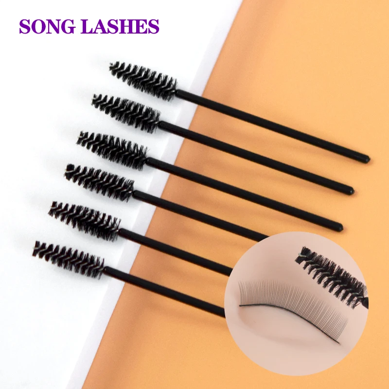 

SONG LASHES eye black Stick Glue Grafted lashes Plastic handle Fiber brush head is more natural and soft