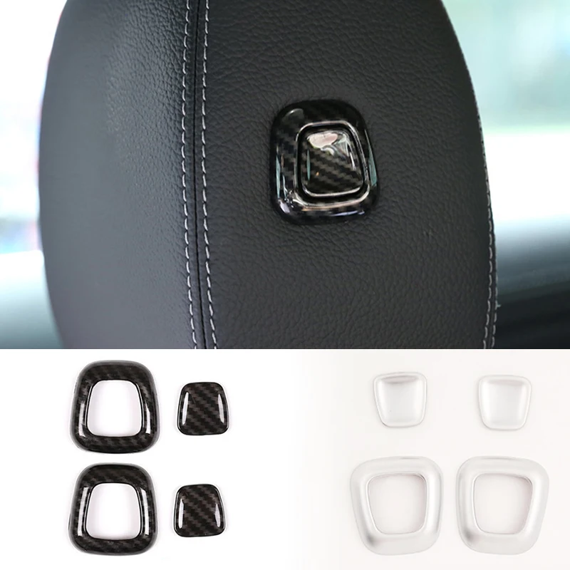 

For Mercedes-Benz A B GLB Class 19-20 Car Seat Headrest Adjust Control Switch Button Cover Trim Car Interior Accessories