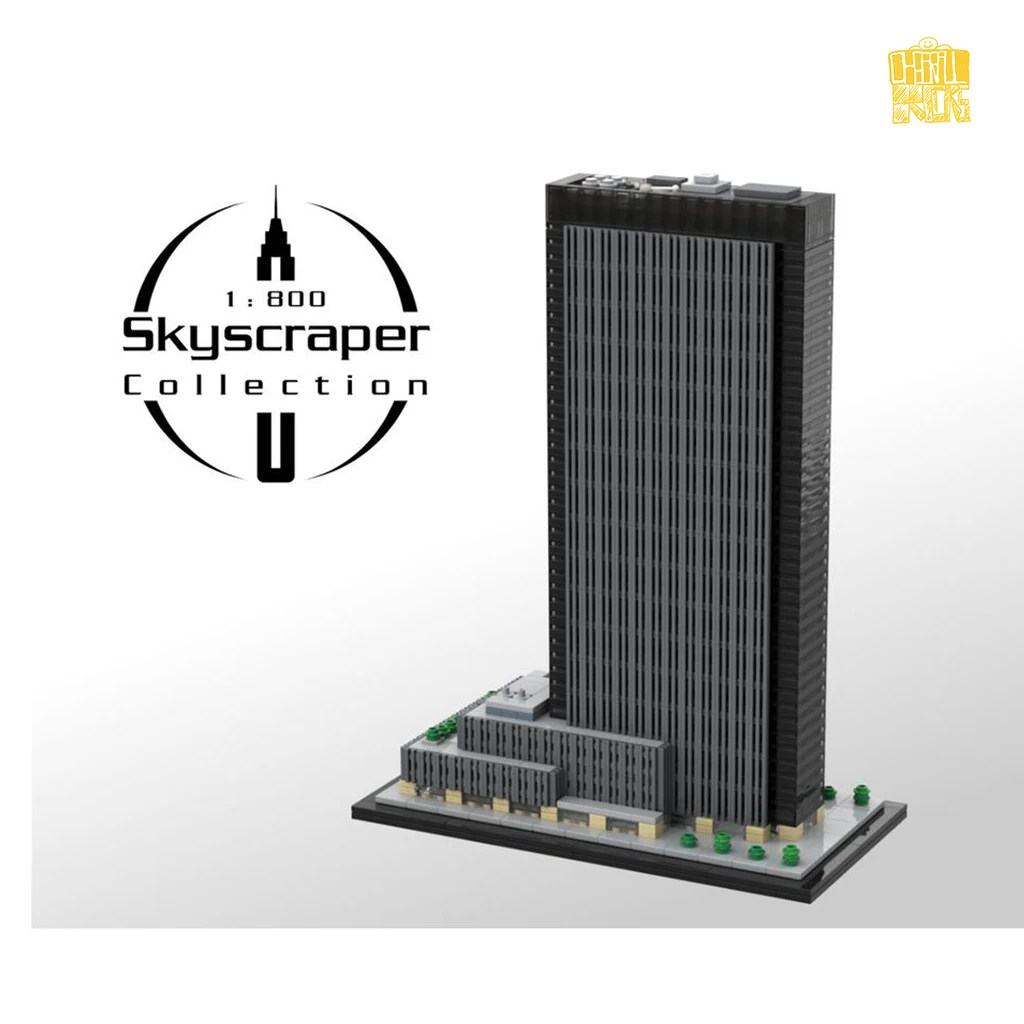 Женская модель в масштабе 1:800 с PDF-рисунком строительные блоки кирпичи игрушки