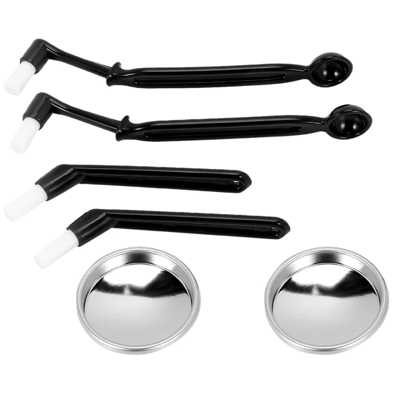 Набор для очистки кофемашины щетка с обратной промывкой металлический потайной