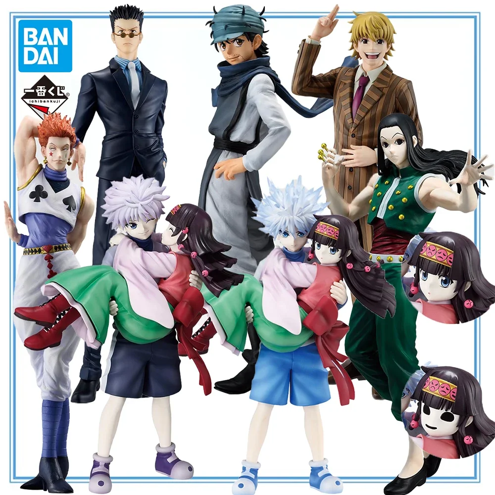 Фото 100% Оригинальные фигурки Bandai Spirits Ichiban Kuji Hunter x Hunter: Иллуми Золдик, Килуа Золдик, Нанака, Хисока Моров, Гин Фрикс №1