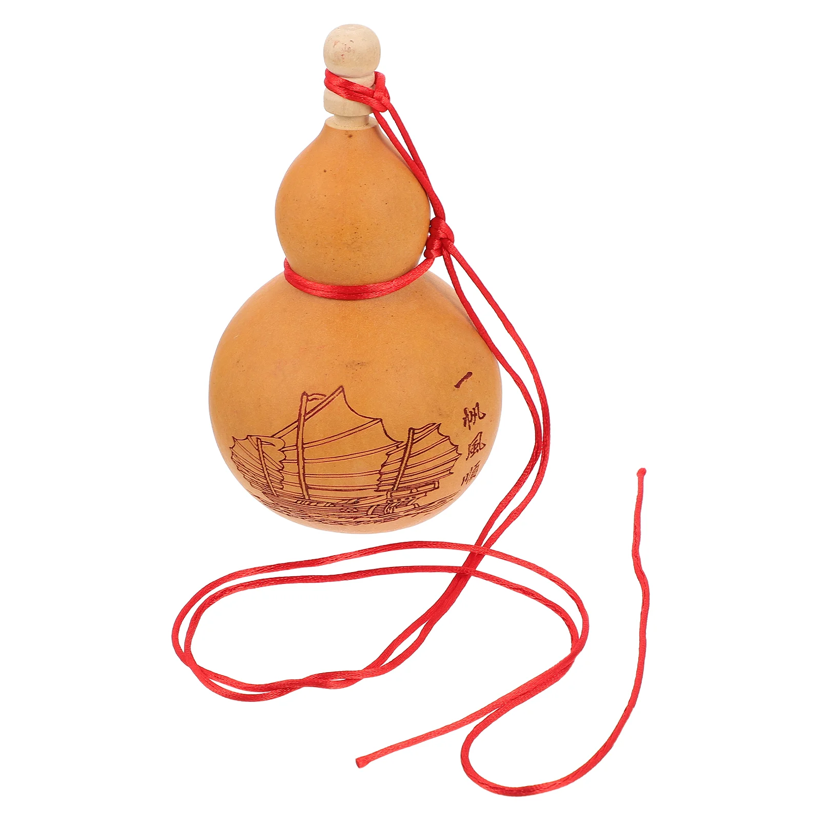 

Gourd Bottle Waternatural Wu Louchinese Jug Good Drinking Luck Lu Pot Hu Container Japanese Calabash Wealth Storage Flask Sake