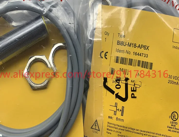 Новый высококачественный бесконтактный грузовик BI5U-M18-AP6X BI5U-M18-AN6X BI5U-M18-VN6X BI5U-M18-RN6X