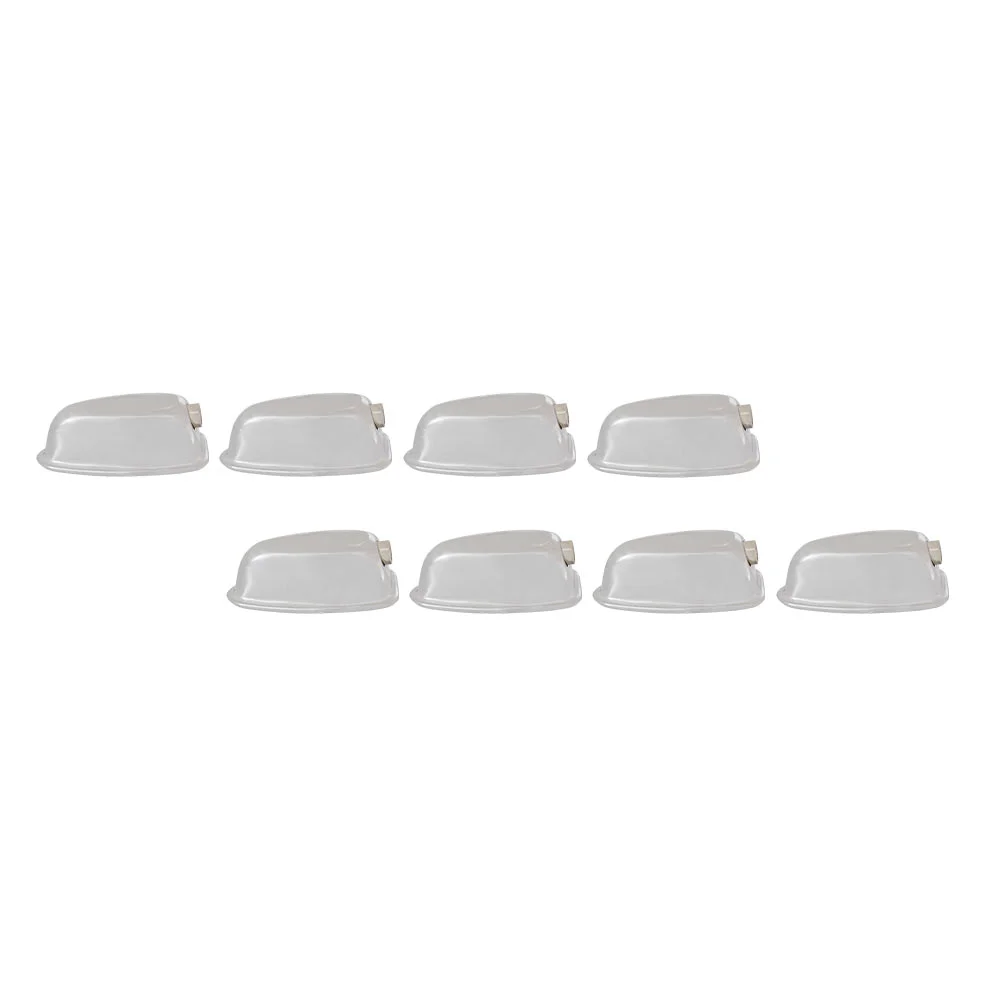 

8 Sets Replacement Metal Snare Drum Lugs Claw Hook Accessories for Drum (Silver)