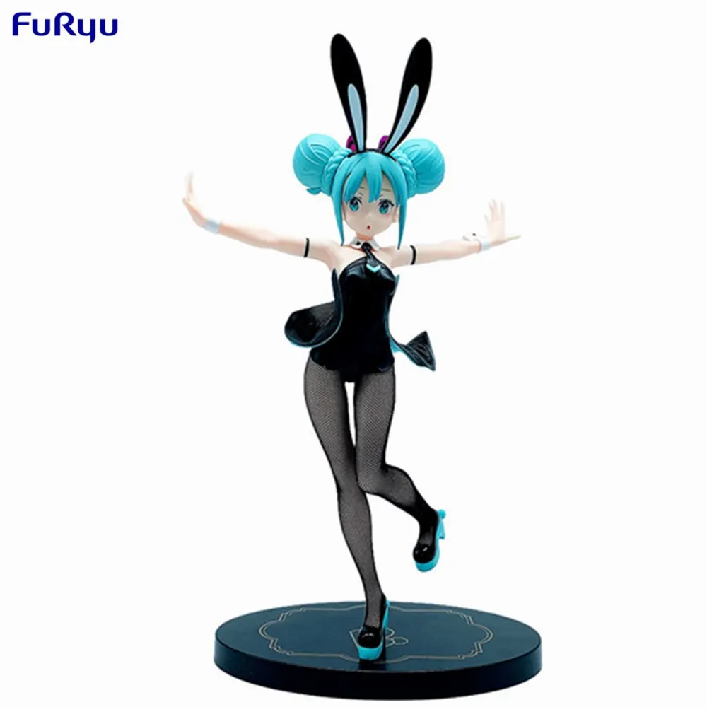 

Фигурка аниме Furyu Hatsune Miku, фигурка бикутэ, кролики из ПВХ, Большая фигурка бандо, 31 см, коллекционная фигурка из аниме