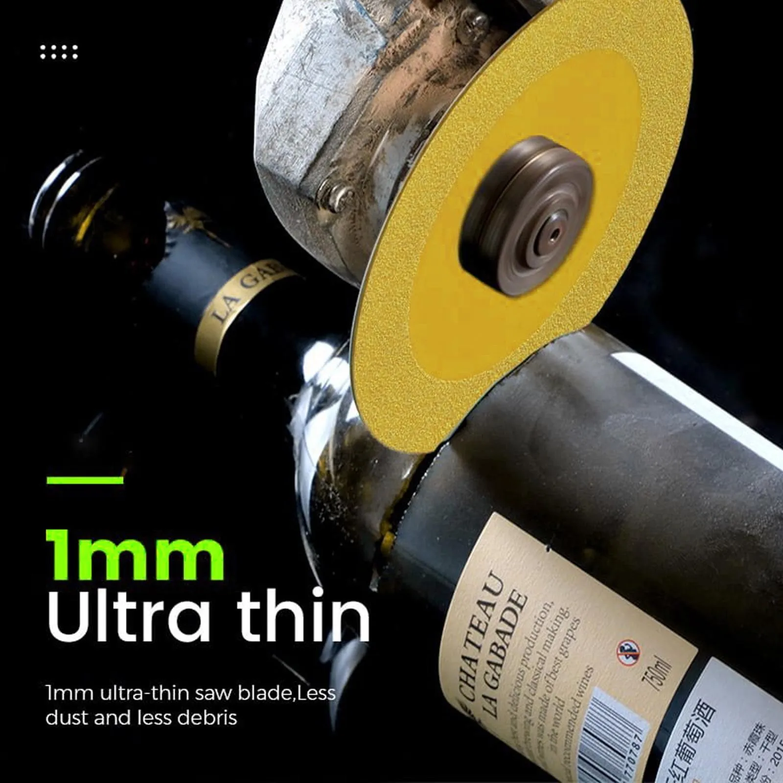 Диск для резки стекла 100 мм ультратонкий пильный диск Нефритовый Хрустальный