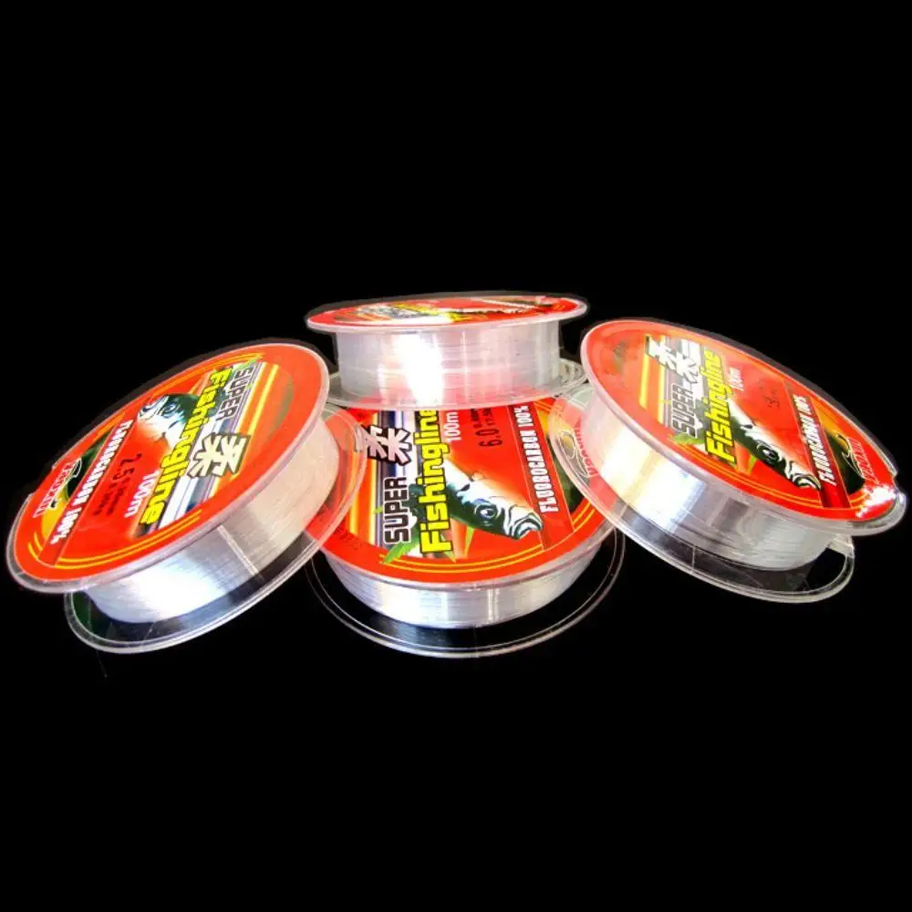 

100M Nylon Fishing Line 0.1-0.5mm Super Strong High Strength Saltwater Wire Outdoor Smooth Soft Clear Fishing Line Fishing Tools