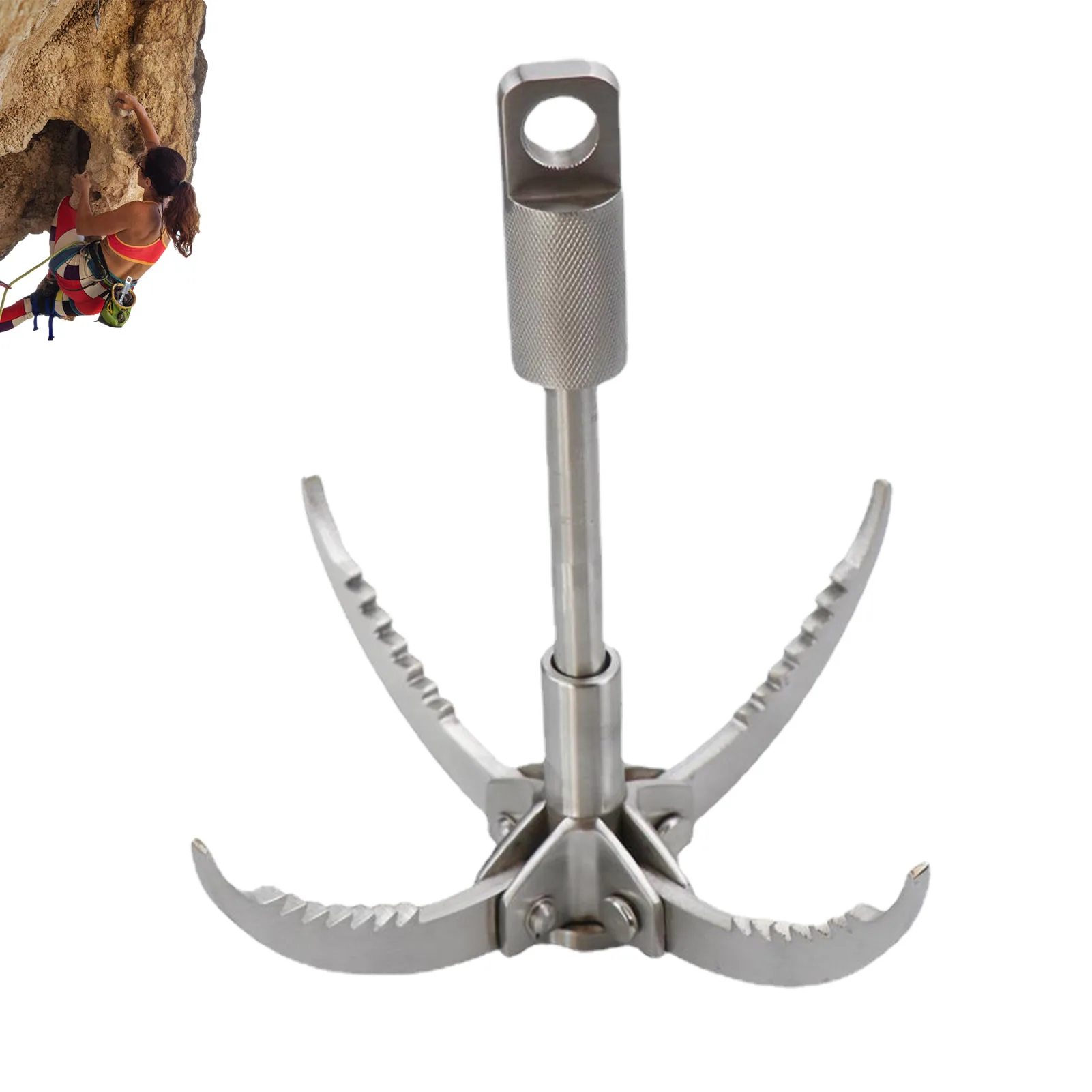 

Складной 4-когтевой анкерный серп, машина для резки травы и растений, острый нож для травы, садовые инструменты, рыболовные аксессуары, снаст...