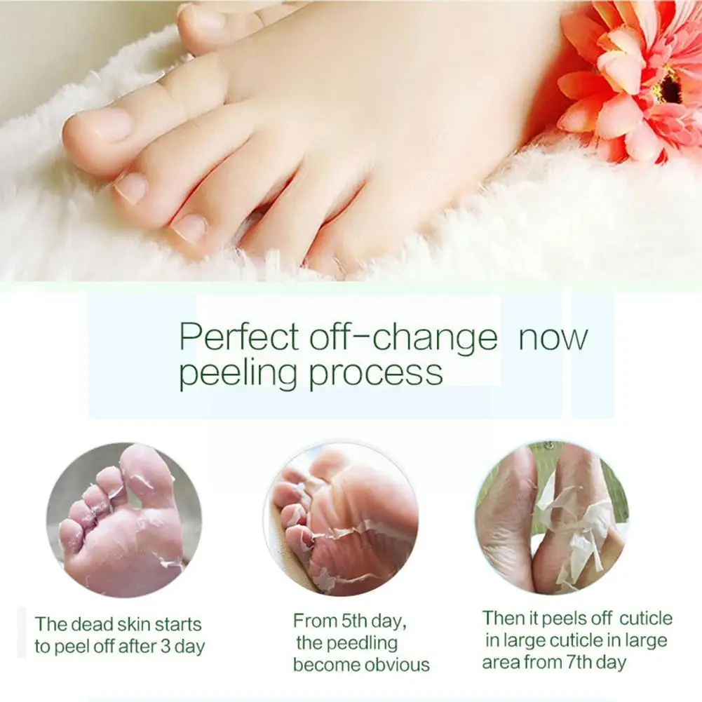 

Tender Slippery Foot Exfoliating Foot Socks Skin Peeling Pedicure Remover Feet Peeling Baby Foot Feet D X9u7