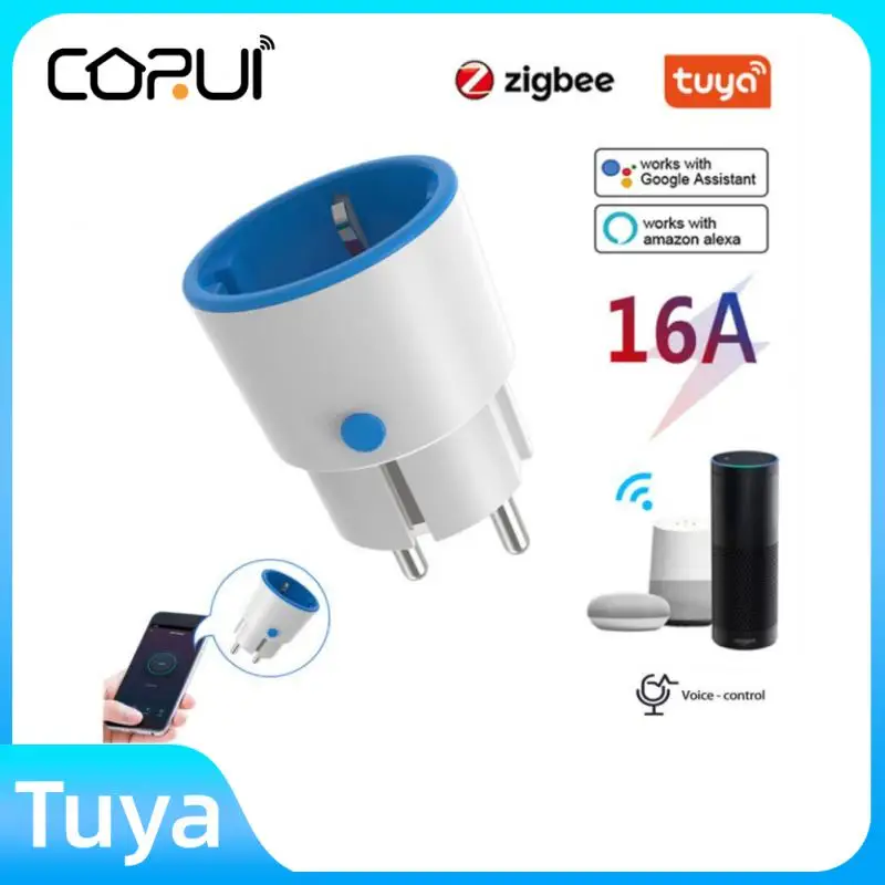 

Евророзетка электрическая CORUI Tuya Smart Zigbee, 3680 Вт, 16 А/20 А