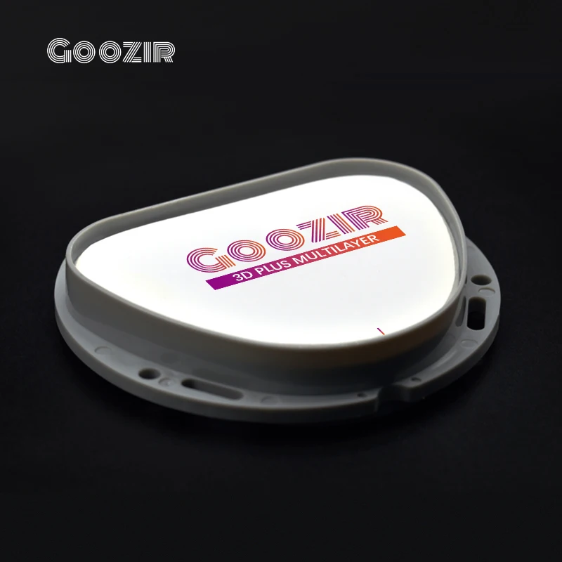 Goozir CAD CAMZirconia Block Dental Materials Super Translucent 3D Plus 89 mm Disc Ceramic Block  for Dental Lab