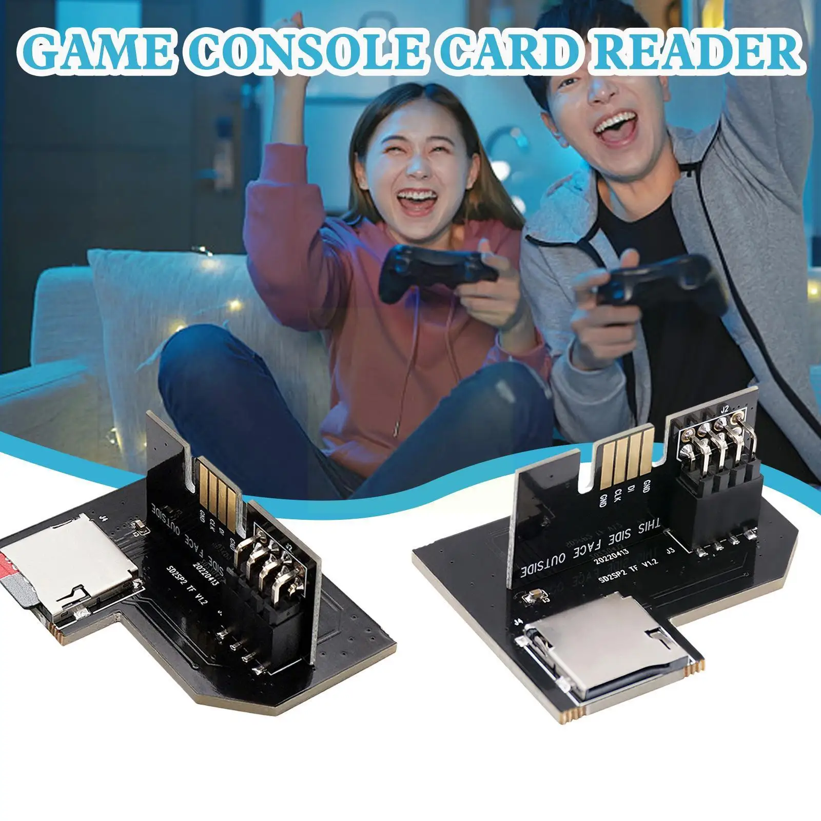 

For NGC SD2SP2 Pro SD Card Adapter SDL Micro SD/TF Card Reader Adapter For Nintendo Gamecube NGC Game Consoles