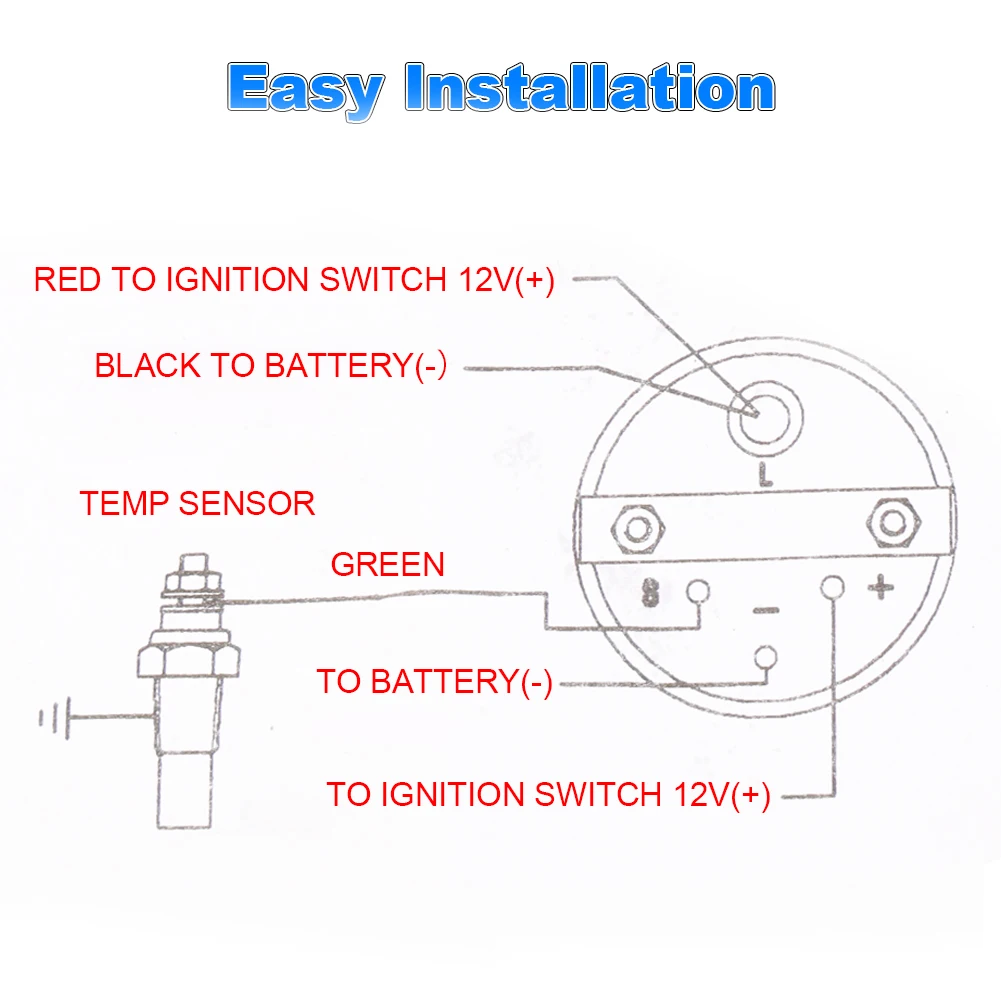 Цифровой Автомобильный Датчик Температуры Воды