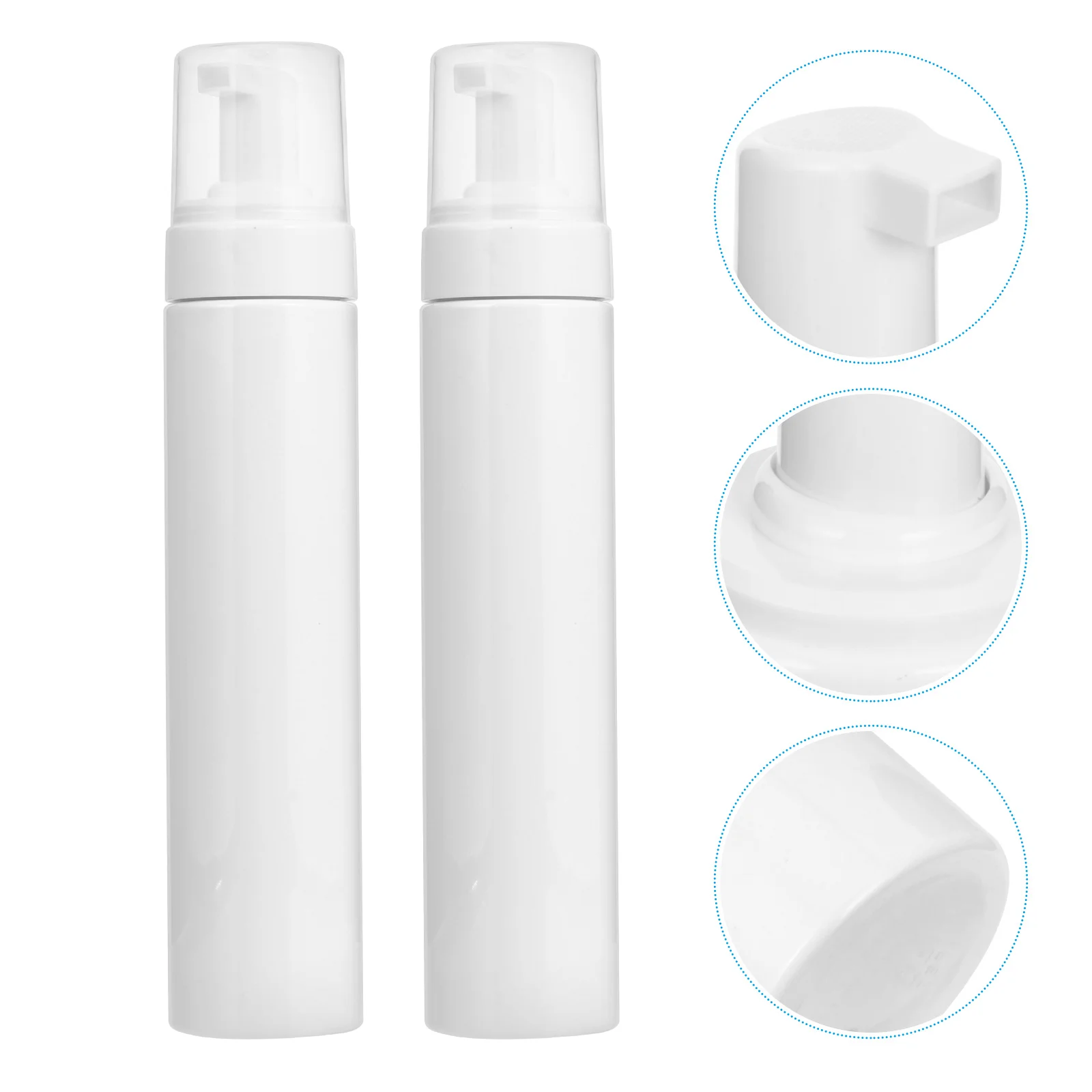 

Pump Dispenser Mini Soap Foaming Hand Empty Foamer Cleanser Facial Mousse Refillable Brush Facecleansing Manualsize Maker Bulk