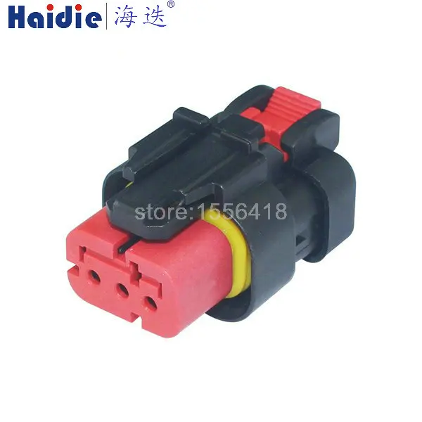 

1-100 sets 3 Pins automotive connector 776430-1 776429-1