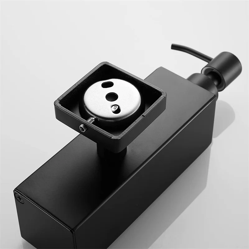 Дозатор жидкого мыла для ванной комнаты настенный Золотой гель душа из