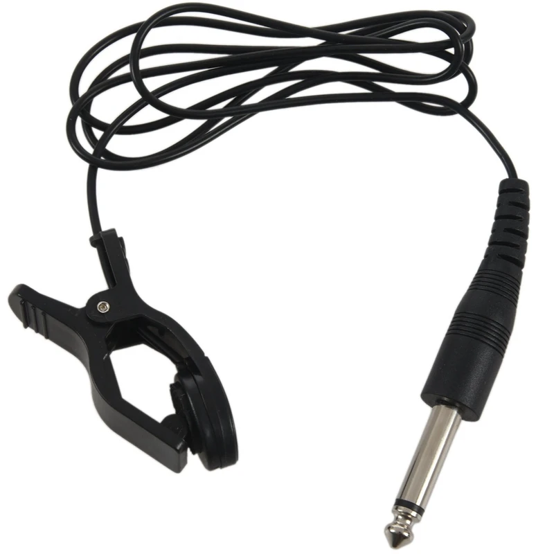 

6X Black Universal Guitar Acoustic Clip On Pickup Piezo Contact Microphone